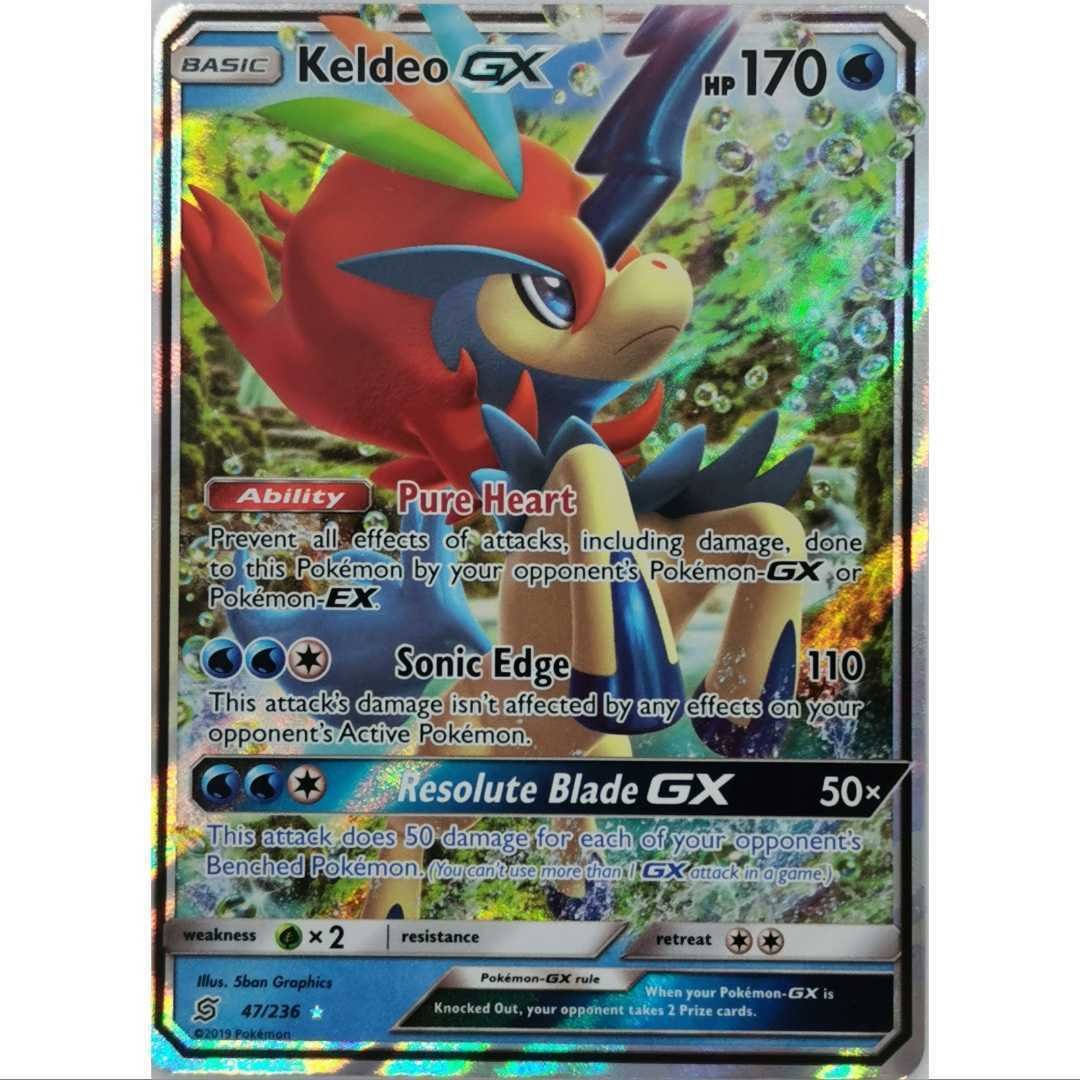 Keldeo GX 47/236 - Sun and Moon- Unified Minds- EN NM, 12,60 €